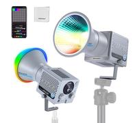 NEEWER HS60C Pro 60W Luz Video LED RGB Portátil, App ControlDMX/Panel/Efectos Oersonalizados/Grupo de Luces, Luz Continua 8700Lux, 2700K-6500K CRI97+ para Grabación Video Fotografía Estudio