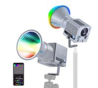 NEEWER HS60C Pro 60W portátil RGB LED Videolleuchte App DMX/Panel Control/Custom Effekte/Lichtgruppe 8700Lx/1m 2700-6500K CRI97+ COB Dauerausgangsbeleuchtung para Videos Studio Fotografía