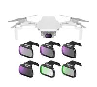 NEEWER Juego de 6 filtros ND compatibles con dji Mini 4K/2/Mavic/SE/2 SE, Accesorios de Lentes de dron, filtros de Densidad Neutra UV CPL ND4/ND8/ND16/ND32, Seguro para cardán de Vidrio HD Multicapa