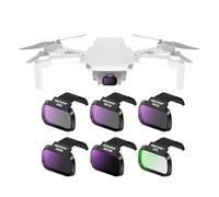 NEEWER Juego de 6 filtros ND CPL compatibles con dji Mini 4K/2/Mavic/SE/2 SE, Accesorios para Objetivos de Drones, Filtro polarizador Circular de Densidad Neutra ND8/ND16/ND32/ND64/ND256, Cristal HD