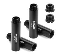 NEEWER Juego de Accesorios de extensión para micrófono, 6 Piezas, aleación de Aluminio, Soporte para micrófono, Tubo de amortiguación, Conector de 5/8 Pulgadas a Hembra de 3/8 Pulgadas, Adaptador de