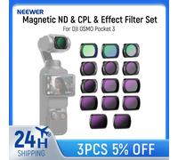 NEEWER Juego de filtros magnéticos ND, CPL y efecto para DJI OSMO Pocket 3, paquete de 14 CPL ND8/16/32/64/128/256/1000 ND8/PL ND16/PL ND32/PL Effect Filter Set