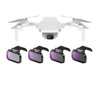 NEEWER Juego de filtros ND Compatible con dji Mini 4K/2 SE/SE/2/Mavic Mini (4 Piezas), ND4+ND8+ND16+ND32, Filtro de Densidad Neutra a presión de Cristal óptico HD Multicapa, Accesorios para cámara