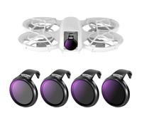 NEEWER Juego de filtros ND/PL compatibles con dji Neo, Paquete de 4 Accesorios para Drones polarizadores de Densidad Neutra ND8/PL ND16/PL ND32/PL ND64/PL, Vidrio óptico HD Multicapa, FL-N23