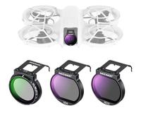 NEEWER Juego de Filtros para Drone Neo, Paquete de 3 CPL/ND8/ND32 Polarizador Circular de Densidad Neutra Accesorios para Drones Vidrio Óptico HD Multicapa Delgado Compatible con dji Neo, FL-N27