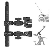 NEEWER BASICS Kit Accesorios Montaje en Motocicleta, Palo Selfie Invisible, Soporte para Manillar Bicicleta, Compatible con Insta360 DJI OSMO 360 Pocket 3 Action Cam para Grabación de Video POV, GP-32