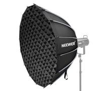 NEEWER Kit de Caja de luz parabólica, 47.2 Pulgadas Bowens Mount Soft Box con difusores de luz para Estudio fotografía, grabación de Video, iluminación de transmisión, Compatible con Aputure 120d