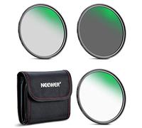 NEEWER Kit de Filtro ND 82mm ND8 ND64 Juego de Filtros CPL, Densidad Neutra+Filtro Polarizador Circular con 30 Capas Nano Revestimiento/Vidrio Óptico HD/Repelente al Agua/Ultra Delgado