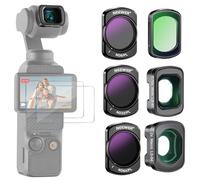 NEEWER Kit de Filtros ND/PL y Lentes para dji Pocket 4/3 / Xtra Muse