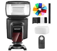 Neewer - Kit de Flash Speedlite TT560 con 12 filtros de Color y Mando a Distancia inalámbrico para Canon Nikon Panasonic Olympus y Otras cámaras DSLR, difusor Duro