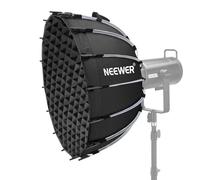 NEEWER Kit de softbox parabólico, Caja Blanda de Montaje Bowens de 23.6 Pulgadas con difusores de luz para Estudio fotografía, grabación de Video, iluminación de transmisión, Compatible con Aputure