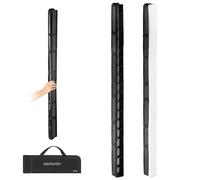 NEEWER Kit Difusor para TL120C Barra RGB, Difusor Tira Tubo con Honeycomb Grid, Bolsa, Cierres Táctiles para Fotografía Video Live Stream Retratos Tomas de Productos, NS10S
