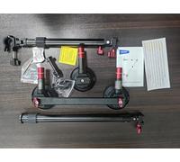 NEEWER Kit Montaje Coche con Triple Ventosa, Dos 24" Postes de Extensión de Aleación de Aluminio, NATO Rail, Adaptador para Action CAM Compatible con GoPro dji Insta 360, Carga Máxima 2,2lb, CA166