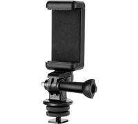 NEEWER Kit Soporte para Teléfono y Adaptador Zapata para Cámara de Acción | Compatible con GoPro Hero 13 12 11 DJI OSMO Action 6 5 Pro 4 iPhone 18 Pro 18Pro Max 17 16 15 Samsung, para DSLR y Aro de LUZ