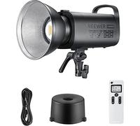 Neewer - Lámpara de vídeo Regulable (150 W, 5600 K, 5600 K, Montura LED, iluminación Continua, equilibrada a la luz del día, CRI, 97 + 13000 LM, con Control Remoto inalámbrico 2,4 G, para iluminación