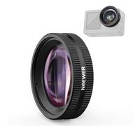 NEEWER Lente Objetivo Macro Compatible con dji Osmo Action 6 Solo, Accesorio para Fotografía de Cerca de Action CAM con 2X Aumento, 2 Elementos en 1 Grupo, 3-4cm Rango de Enfoque, LS010