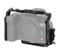NEEWER Lumix GH6 - Jaula de cámara, Plataforma de vídeo de Aluminio con Brida HDMI, Carril NATO, Zueco frío, Placa Base QR Tipo Arca Compatible con Panasonic Lumix GH6 dji RS3 Pro RSC2 RS2, CA055