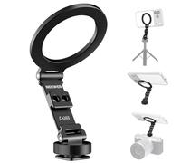 NEEWER Magnetic Tripod Phone Mount Cold Shoe Adapter,Alumnio Compacto Ligero Portátil Soporte Móvil Trípode Accesorio para Cámara,Compatible con MagSafe iPhone Samsung Android Grabación Vídeo,CA163