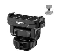 NEEWER Magnético Montaje Liberación Rápida Compatible Solo con dji Osmo Action 6, Cámara Acción Accesorios con Adaptador Universal Zapata Fría & Rosca 1/4", Inclinación 160°, AC072 (Negro)