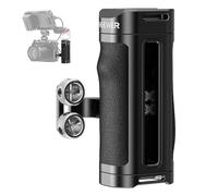 NEEWER - Mango Lateral Ligero, Mango de Jaula de cámara con Mango perfilado de Silicona, Doble Tornillo de 1/4", Rosca 1/4", Zueco frío, Ajuste Vertical, Compatible con SmallRig NEEWER Jaula, CA067H