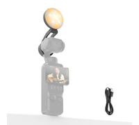 NEEWER Mini luz de vídeo LED compatible con DJI Osmo Pocket 4 4P, M29 Gris