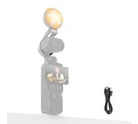 NEEWER Mini luz LED compatible con DJI OSMO Pocket 4 y 4P, M29 Blanco