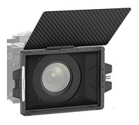 NEEWER Mini Matte Box de 4"x5.65" Filtro, Bandera de Fibra de Carbono, 4 Adaptadores de Anillo de Lente (67/72/77/82mm), Compatible con SmallRig Compatible con K&F Compatible con TIFFEN Filtro,PG002
