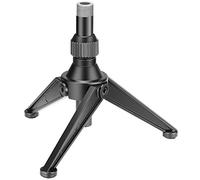 Neewer Mini trípode plegable de hierro para micrófono de escritorio, altura ajustable de 12,5 a 19 cm para conferencias, podcasts, chat en línea, reuniones, screencasts y más (NW-050)