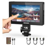 NEEWER Monitor de Campo para cámara de 5,5", 1575 nits HD 1920x1080 IPS con Pantalla táctil, 4K HDMI Loop in/out con 3D LUT, Enfoque máximo, Asistencia de vídeo DSLR, Onda de Forma HDR, batería de