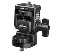 NEEWER Montaje de Monitor Campo Mejorado con Tornillo 1/4", Giro 360°, Inclinación 180°, Tornillo Antigiro Compatible con Atomos Ninja 5" y 7" Monitor de Cámara, Jaula para Cámara, MA021
