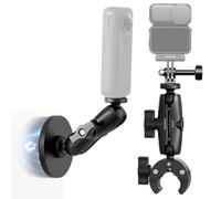 NEEWER Motorcycle Bicycle Handlebar Clamp Holder Soporte Magnetic Car Mount Acessorios Kit Compatible con Insta360 X5 X4 X3 GoPro dji AKASO Action Camera, 360° Rótulas para POV Grabación Vídeo, CA175