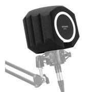 NEEWER MS011 - Filtro de bola de aislamiento de micrófono, cubierta portátil para micrófono de parabrisas para grabación de cabina vocal de estudio, equipo acústico de espuma de cinco capas absorbente