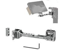 Neewer NATO - Soporte de monitor para cardán RS, soporte de monitor de campo giratorio de 360° con abrazadera NATO, zapata fría, roscas de 1/4 pulgadas, compatible con DJI RS4 RS4 PRO RS 3 RS 3 PRO RS