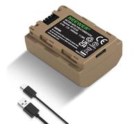 NEEWER NP-FZ100 Batería de Repuesto 2400mAh, Carga Rápida de 2,5 Horas, Batería de Cámara Recargable con USB Tipo C Compatible con Sony A7 IV A7III A7S III FX3 FX30 A1 A9 A9 II A7R V A6600 A7C