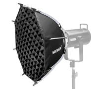 NEEWER NS22P 22"/55cm Octagonal Softbox QR Bowens Montura Softbox | Nailon, con Rejilla de Panal, Difusores, Bolsa, para Luces RGB CB60 CB60B CB200B MS60B MS60C MS150B