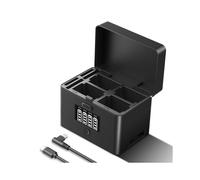 NEEWER NW-ZP4 2 in 1 Four Channel USB Battery Charger Box for NP-FZ100 & LP-E6 A6700 A7III FX3 FX30 A7IV R5 II