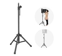 NEEWER NW002-1 - Trípode de protección contra el Viento con Tubo de Aluminio, pies Antideslizantes, Soporte de Altura Ajustable 165,5 cm, Soporte para apantallamiento acústico en Estudio (Negro)