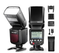 NEEWER NW665-C E-TTL II Flash Speedlite, 2,4G HSS 1/8000s, 10,8V/2040mAh Batería Litio, Plena Potencia 650 Flashes, 1,5s Tiempo de Reciclaje,Compatible con Canon R6 R5 R3 R M6 850D 800D 7D/6D Mark II