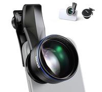 NEEWER - Objetivo Macro de 105 mm con Clip de Lente de teléfono de Rosca de 17 mm y Anillo Adaptador de Filtro de 67 mm, Adecuado para fotografía Macro móvil, LS-26 Pro