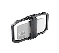 NEEWER PA039 Phone Rabbit Cage, Smartphone Video Rig with Quick Release Mounts Cold Shoes for Videomaker Filmmaking Vlogging