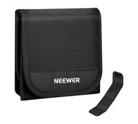 NEEWER PB14 - Estuche de filtro de 67 mm, plegable, resistente a salpicaduras, bolsa de transporte, accesorios de almacenamiento, capacidad para hasta tres filtros redondos de lente de cámara de 67 mm