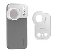 NEEWER Placa Trasera para Objetivo de Filtro de 37 mm Solo para Funda de teléfono PA134, Rig Video de liberación rápida Accesorios para fotografía móvil Compatible con iPhone 17 Pro MAX Beastgrip