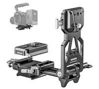 NEEWER Plegable Placa de Batería V Mount con Placa Base de Cámara de Liberación Rápida Tipo Arca Vídeo Rig Cámara DSLR Compatible con SmallRig Batería de V Montaje Jaula dji RS4 RS3 Gimbal, PS015 Pro