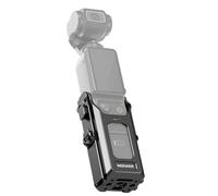 NEEWER Pocket 3 Cage, Video Rig Protector Todo En Uno Aleación Aluminio, Compatible con dji Osmo Pocket 3 y Accesorios Montaje Magnético, Zapata Fría Rosca 1/4", Ranuras Asa Lateral Liberación, AC029
