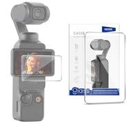 NEEWER Pocket 3 Protector de Pantalla, Ultra-Delgado 2,5D de Vidrio Templado con Dureza 8H, Transmisión de Luz 96%, Resistente a Arañazos y Huellas Dactilares, Compatible con dji Osmo Pocket 3,CA128