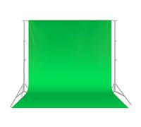 NEEWER Pro 10 x 12 pies / 3 x 3.6M Plegable Telón de Fondo de Poliéster para Estudio Fotográfico Fondo para Fotografía, Vídeo y Televisión (Verde)