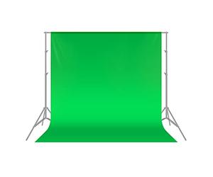 NEEWER Pro Fondo fotográfico 1,8 x 2.8M, Plegable Telón de Fondo de Poliéster para Estudio fotográfico para Fotografía, Vídeo y Televisión, Verde, Incluye únicamente el Fondo
