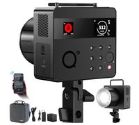 NEEWER Q6 600Ws 2,4G TTL Flash Estudio Exterior con App Control, 1/1 a 1/512, 1/8000 HSS 3000mAh Foto Luz Strobe Batería,30W Lámpara Modelado LED Bicolor/Flash Potencia Total 400/Reciclaje 0,01-0,9s