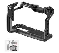 NEEWER R50 Cage Jaula de Cámara Compatible con Canon EOS R50, Video Rig de Aluminio con NATO Rail, 1/4" Roscas, 3/8" Orificios ARRI, Zapata Fría, Compatible con dji Gimbals Arca Type QR System, CA031