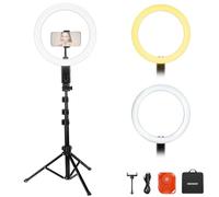 NEEWER RB12B 12" Luz de Anillo Selfie App Control/Remoto/Soporte Trípode